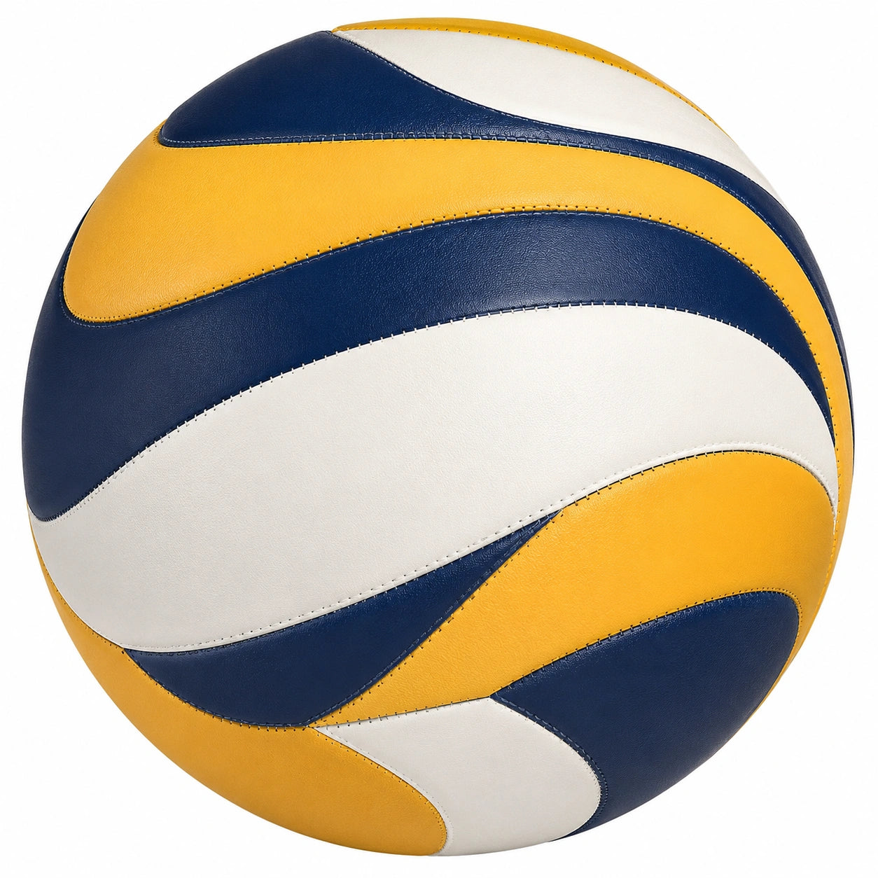 Pallone da Pallavolo Multicolore Giallo Blu Bianco